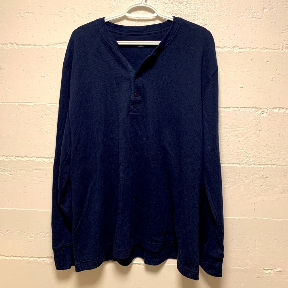 Lands end extra large blue thermal